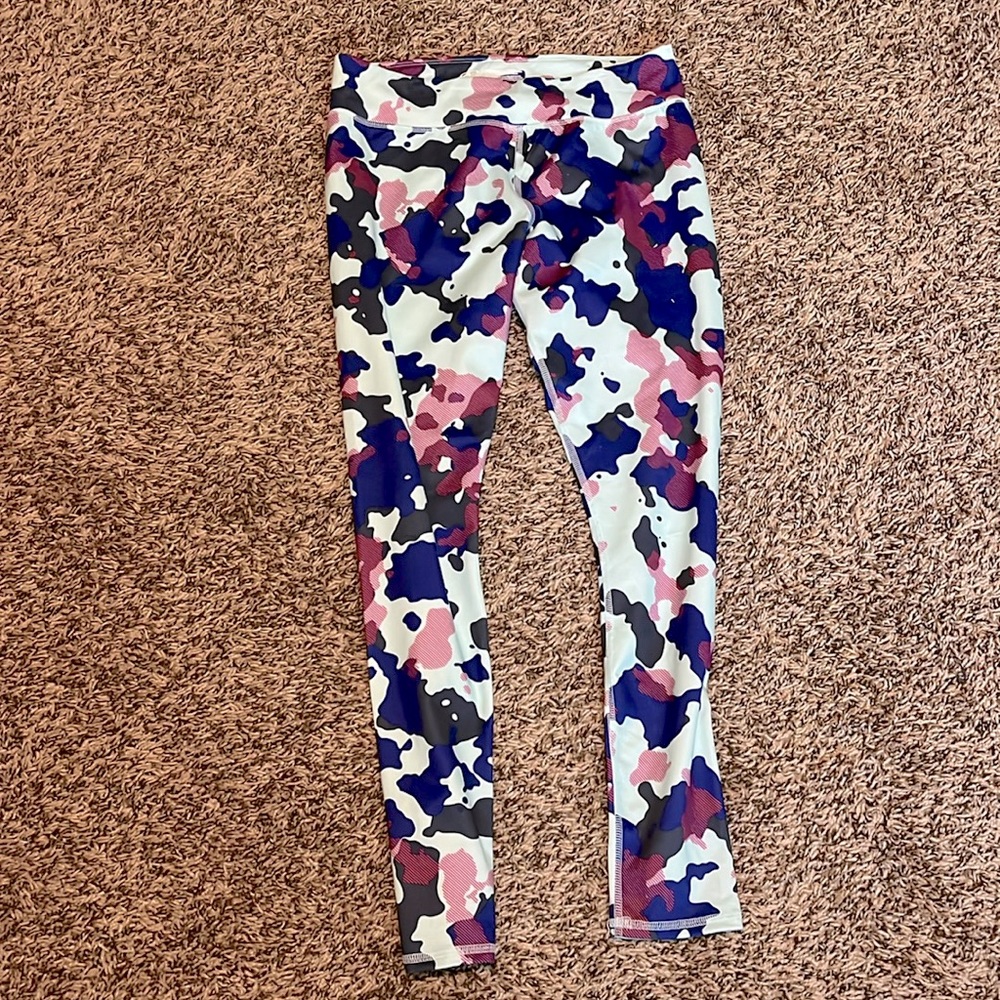 Colorful camo leggings